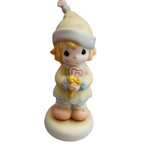 1996 Precious Moments You Make The World A SweetAdorable Figurine with Hear